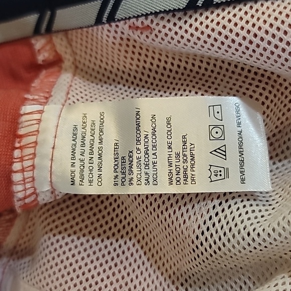 3/$30 IZOD GOLF Salmon Blush Pink Dri Fit Shorts - Picture 6 of 8